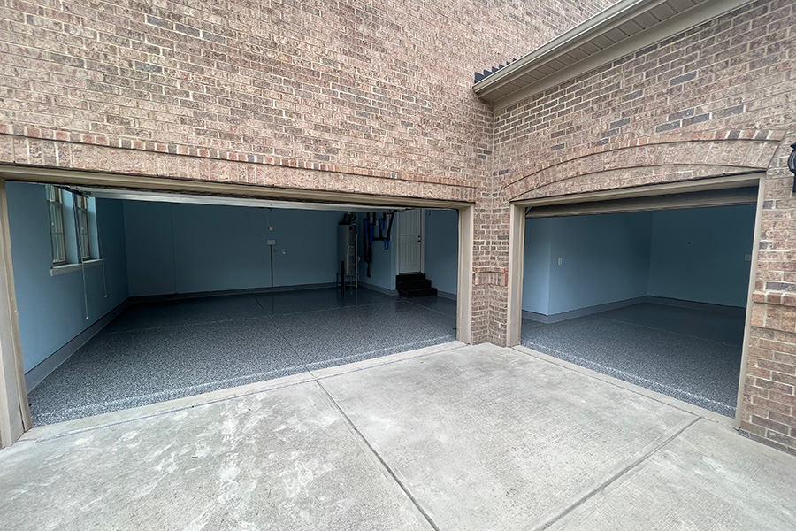 Waxhaw 3 Car Garage Epoxy Floor